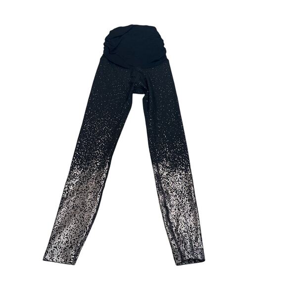 Beyond The Bump Yoga Alloy Ombre High Waisted Midi Legging Size Small - Picture 2 of 5